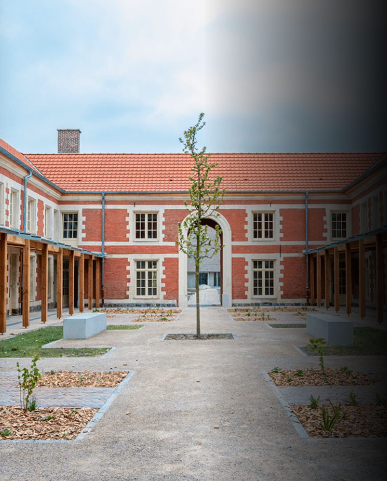 Les Chartriers — Hôpital — Valenciennes — chantier métallerie réalisé par Rayan Serrurerie